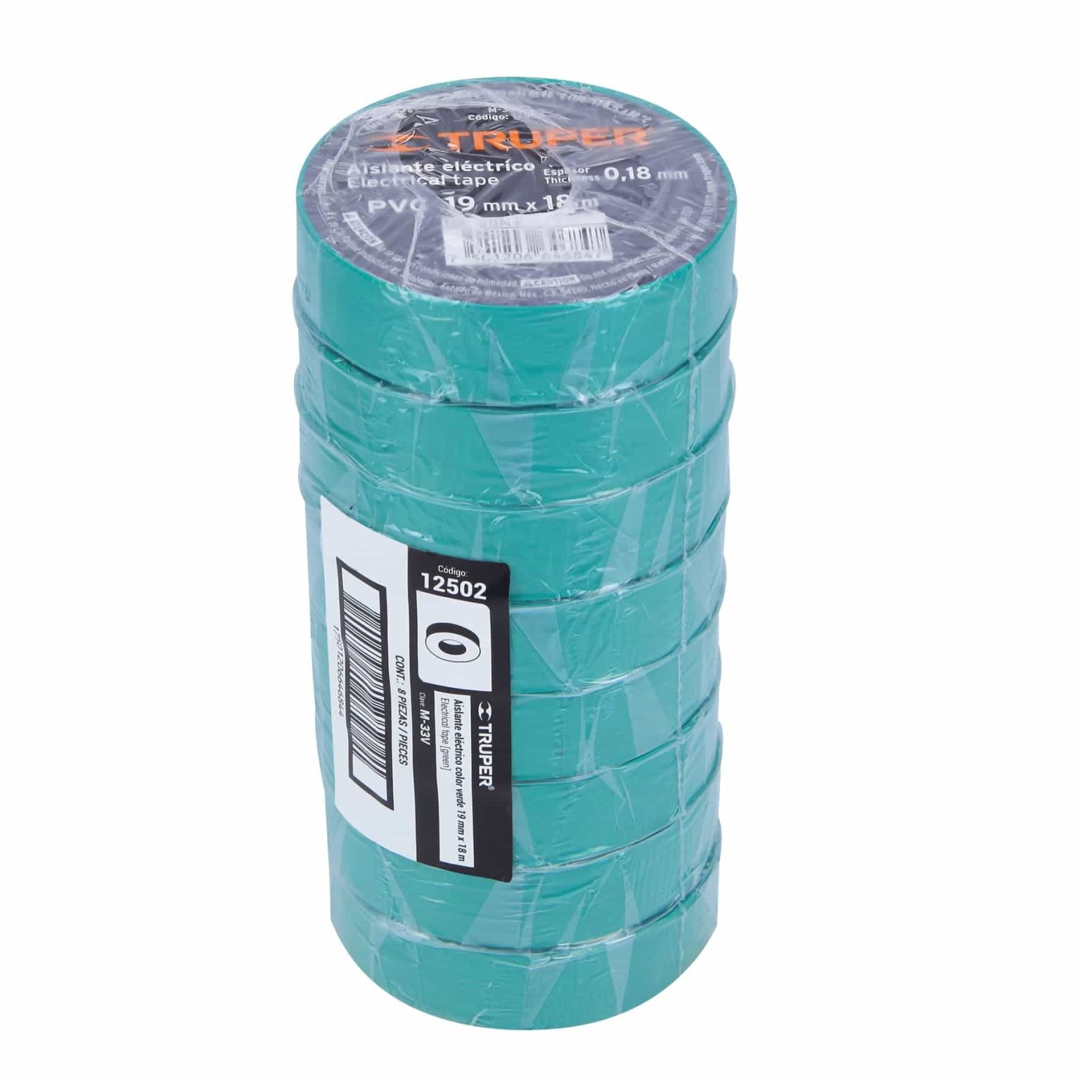 Cinta Aislante Verde Truper 12502 » Distribuidor Prosinfer