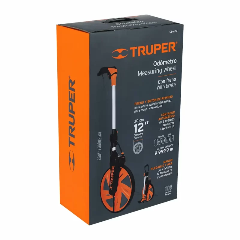 Odómetro con freno Truper 15831 » Distribuidor Prosinfer