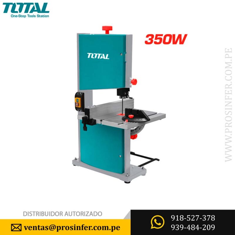Sierra Cinta de Mesa 350W Total TS730301-5